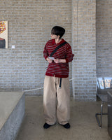ウシコットンワイドパンツ