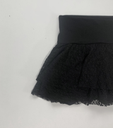エナーレースフリルカーディガン (Black)