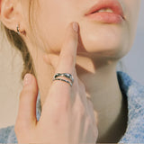 bold two lines ring