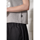 ロゴ リンガー Tシャツ / GREY