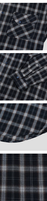 [Unisex]オムチェックシャツ(2color)
