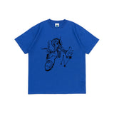 サイバーガールTシャツ (OCEAN BLUE)