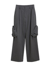  RIVET STRAP POCKET PANTS_GRAY