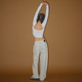キドモバッククロップTシャツ