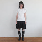 Dot Fade Fancy Tee (White) F25QB129