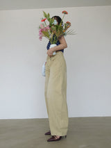 SAND BALLOON WIDE PANTS (BEIGE)