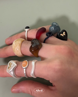 Heart Ribbon Ring