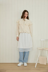 PETITE V-FRILL WIND BREAKER
