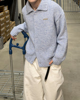 Arin Collared Knit Warmer Cardigan