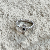 Shadow Clover Ring