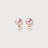 Ashore Earrings, Light Pink