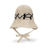 VA Digital Logo Punching Bonnet Hat / Beige