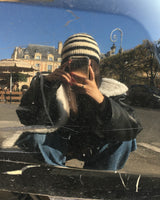 [ORIGINAL] タンバルレザーシャーリングコート