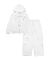 BIG CROSS EYELET SET-UP (WHITE) F26038X980