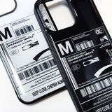 Fresh Love Delivery Label Phone Case (BK)