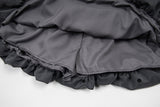Mellow Dot Ribbon Volume Skirt