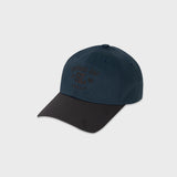 シンボルロゴボールキャップ (NAVY/BROWN)