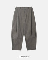 エルベコーデュロイオーバーカーブドパンツ