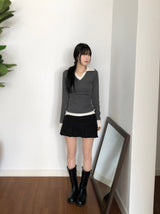 レイヤードカラーTシャツ (2 colors)