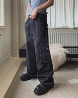 Lucas D-Ring Unbalance Cargo Denim Pants