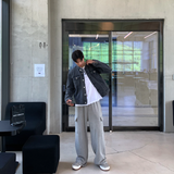 ファーストセミオーバーチャイナデニムジャケット