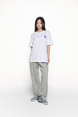 25SS ボックスベーシックロゴショートスリーブTシャツ ホワイト