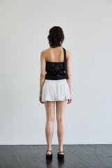 ELFIN SCARF TOP / BLACK