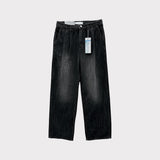 ASCLO Coolever Two Tuck Wide Denim Pants (3color)