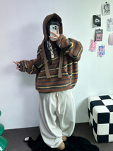 ソフティ💍💎スエードバルーンロングパンツ🩶🤎🖤3カラー