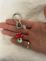 Mushroom keyring