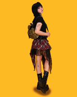 vivid leopard backpack