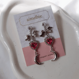 Moon Witch Piercing - Rosepink/Silver