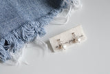Classic Pearl Silver 925 Pierce handmade