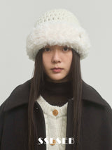 Eskimo Fakefur Beanie - Ivory