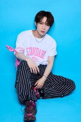 オクトパスフットボールTシャツ（ピンク）