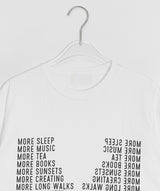 [unisex] ムートレタリングオーバー半袖Tシャツ