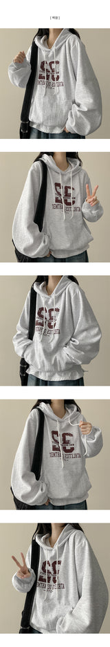Number 32 Boxy Fit Hoodie