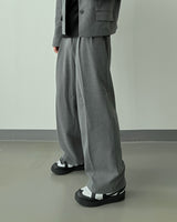 LUMI Back Banding Wide Slacks