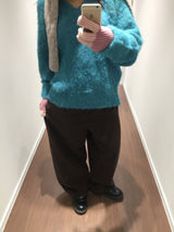 エッセンシャルフリースワイドパンツ (3color)