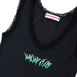 METAL LOGO TOP BLACK