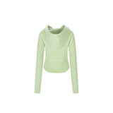 seahorse hoodie green