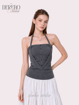 Mild Halter Strap Tube Top
