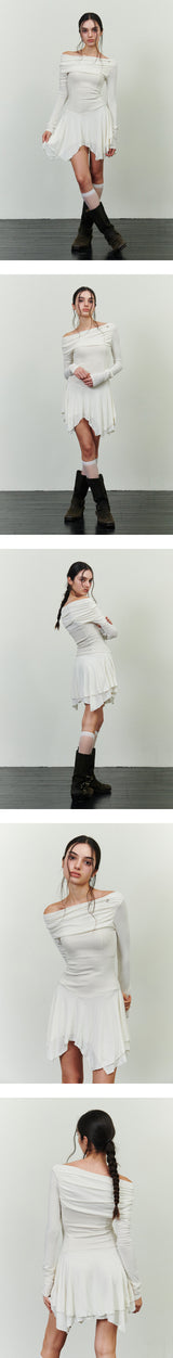 ROSIE NYMPH DRESS cream