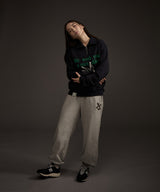 W BLUEBIRD HALF ZIP-UP SWEATSHIRT NAVY
