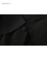 Ivy cape collar blouse