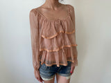 fairy ruffle blouse