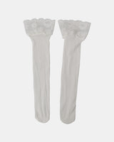Reki Dot Lace Knee Socks