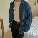 ASCLO Non Fade One Tuck Denim Pants (2color)