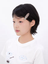 ドットクッキーヘアクリップセット