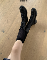 Cobalt Lace-up walker